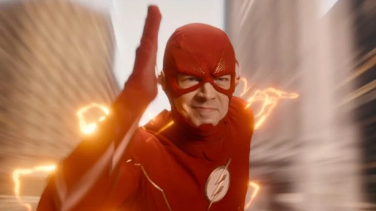 Grant Gustin as Barry Allen/The Flash in The Flash series finale