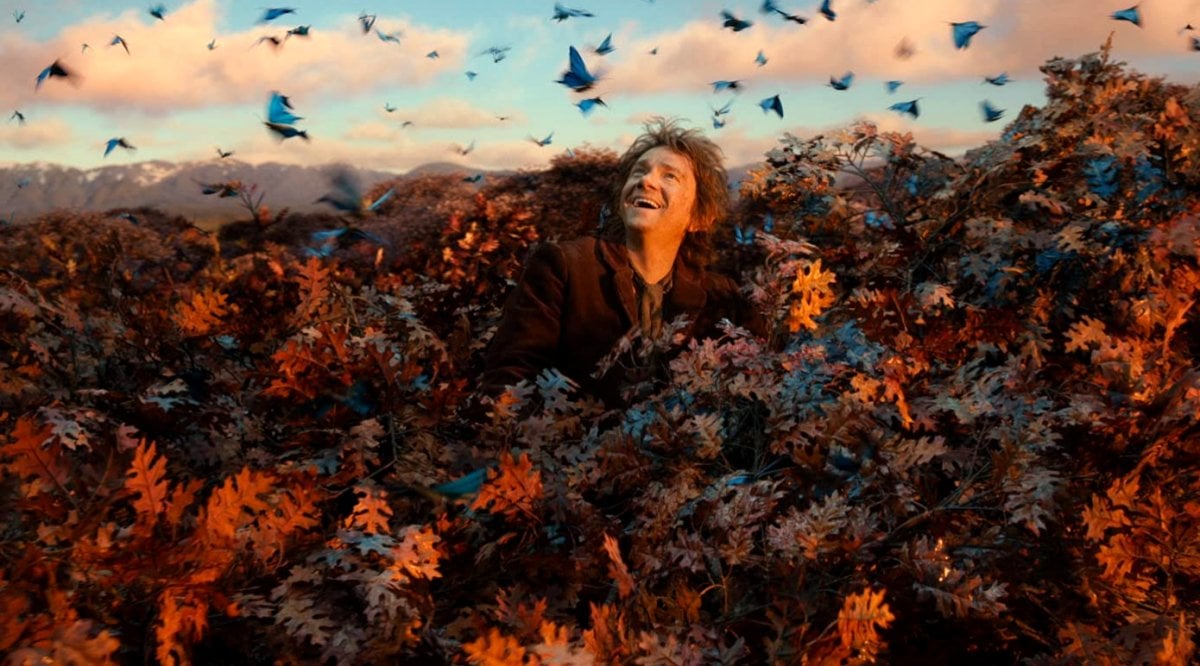 Martin Freeman as Bilbo Baggins in The Hobbit: The Desolation of Smaug (Warner Bros.)