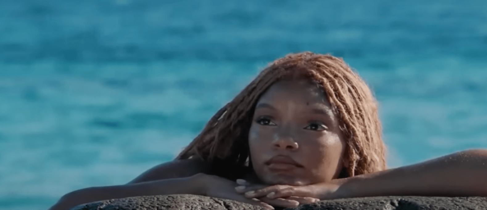 Halle Bailey as Ariel in the live-action remake of The Little Mermaid