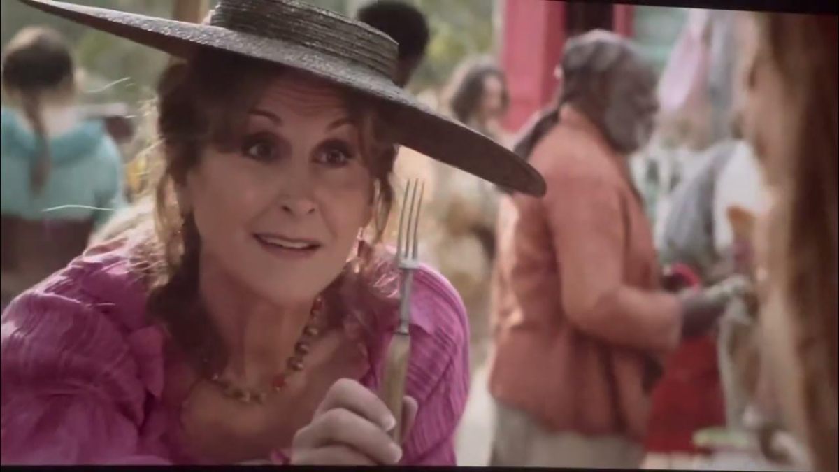 Jodi Benson, the original voice of Ariel, in her cameo in the 2023 version of The Little Mermaid