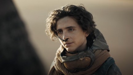 Timothee Chalamet as Paul Atreides in 'Dune: Part Two'