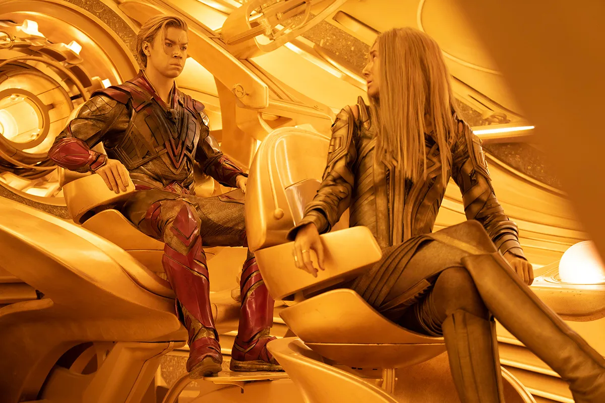 Adam Warlock and his mother in Guardians of the Galaxy Vol. 3