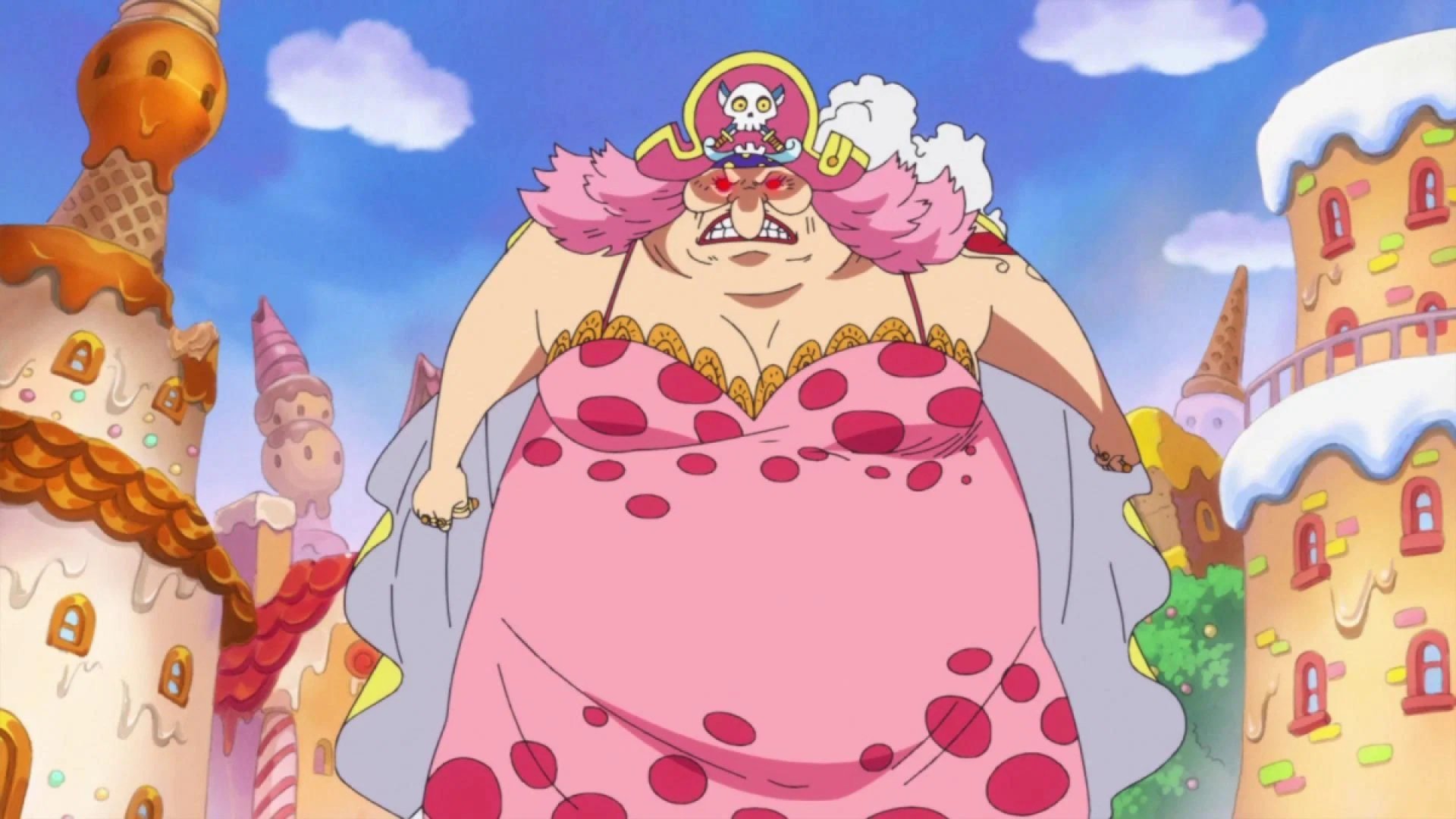 Big mom on the warpath in 'One Piece'