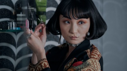 Poppy Liu as Greta in Dead Ringers