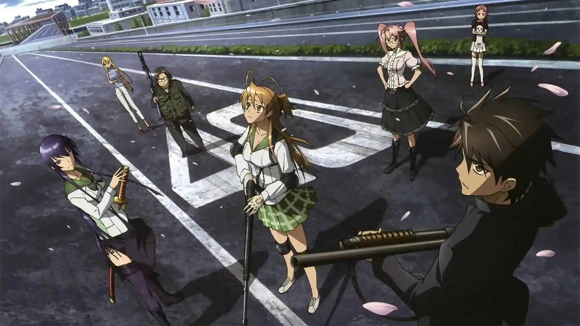 Animes Parecidos a Highschool of the Dead [Anime Como HoD]