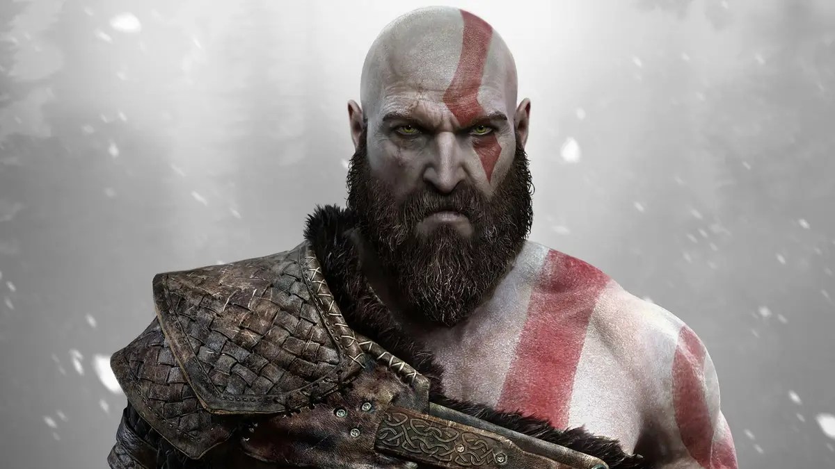 kratos looking menacing