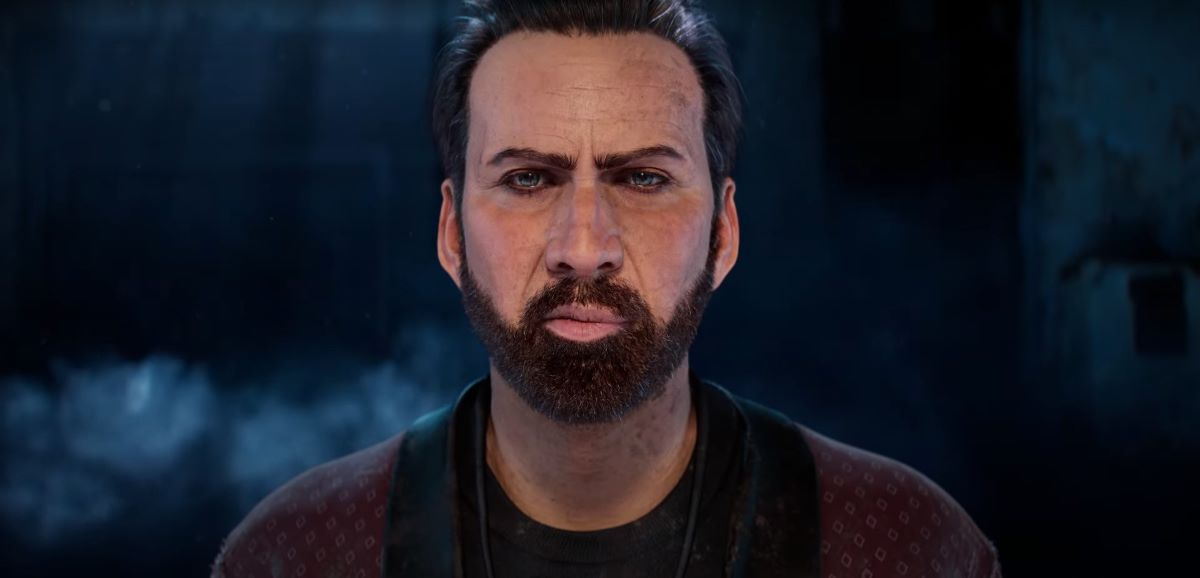 Nicolas Cage as himself in Dead by Daylight