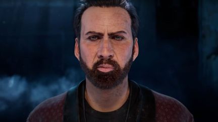 Nicolas Cage as himself in Dead by Daylight