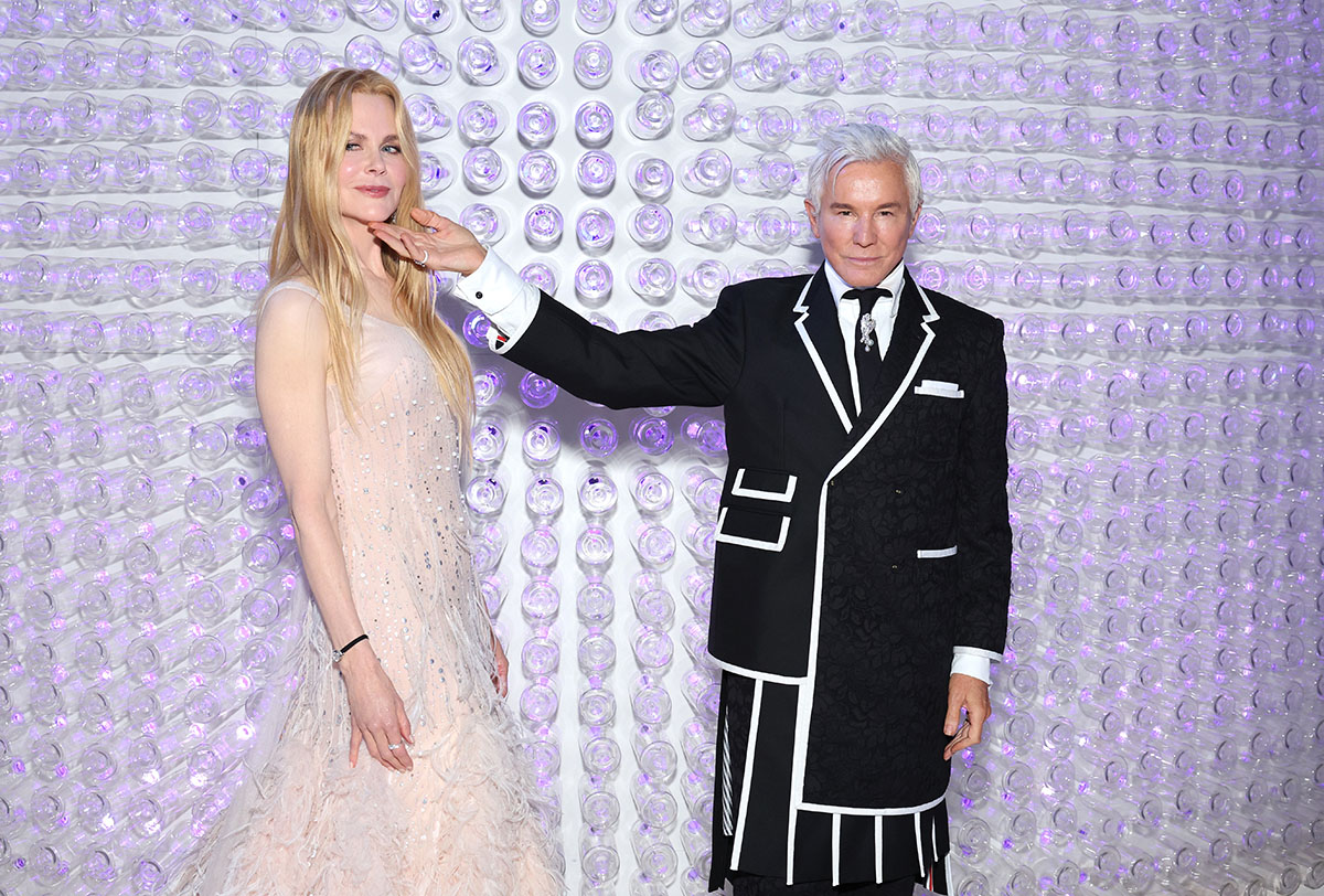 Baz Luhrmann and Nicole Kidman at the Met Gala