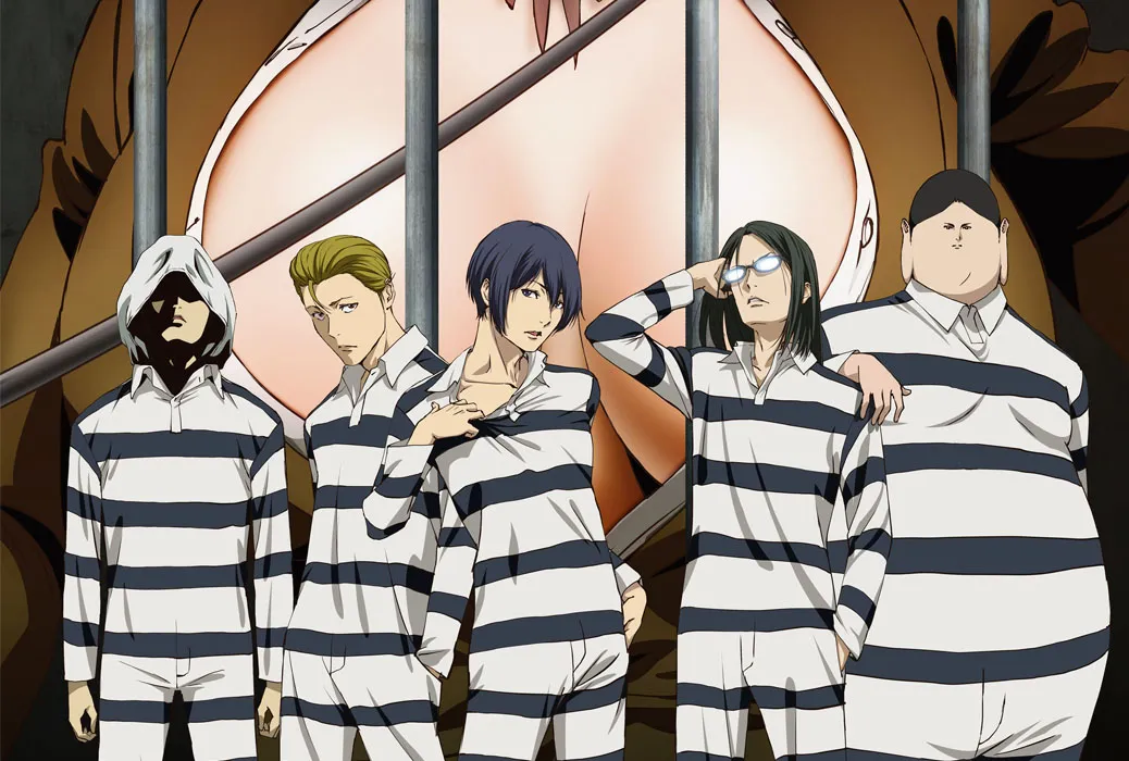 The cast of prison school