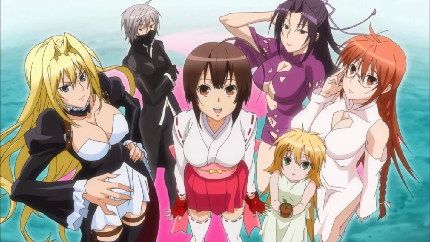 The cast of Sekirei