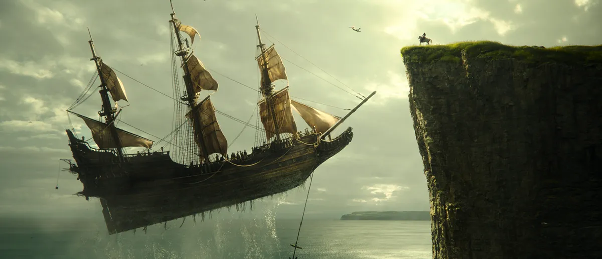 Captain Hook's ship in Peter Pan & wendy