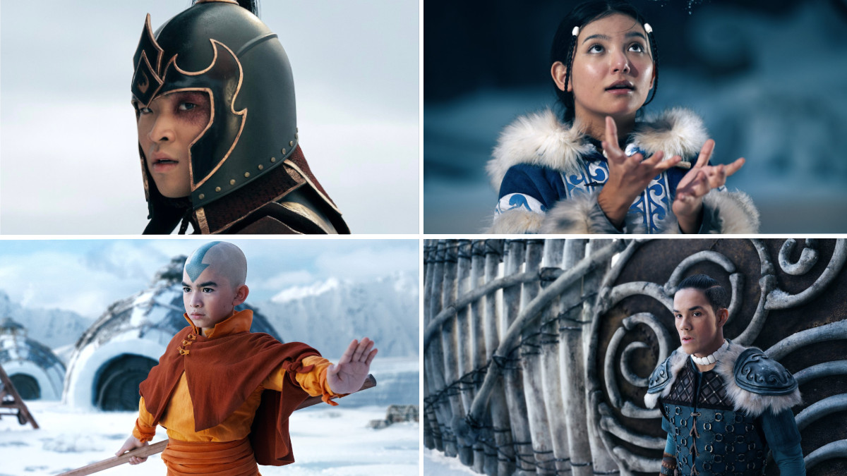 The cast of Netflix's Avatar: The Last Airbender