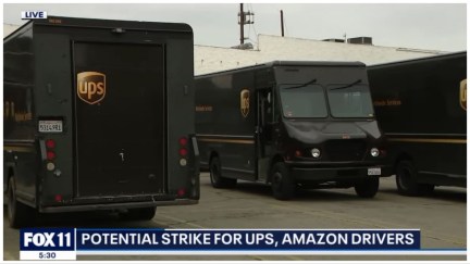 UPS gears up for labor strike
