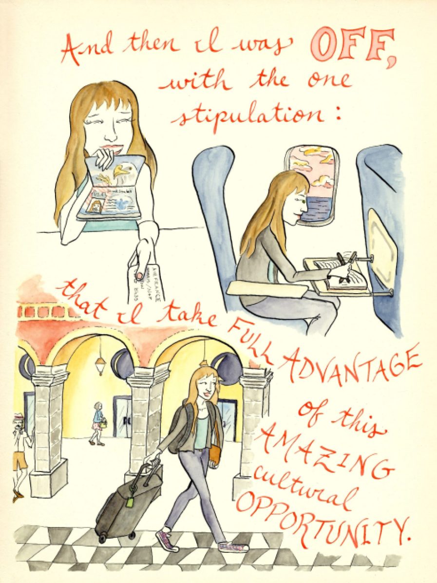 Preview Page from "Dear Mini: A Graphic Memoir, Book One" by Natalie Norris.