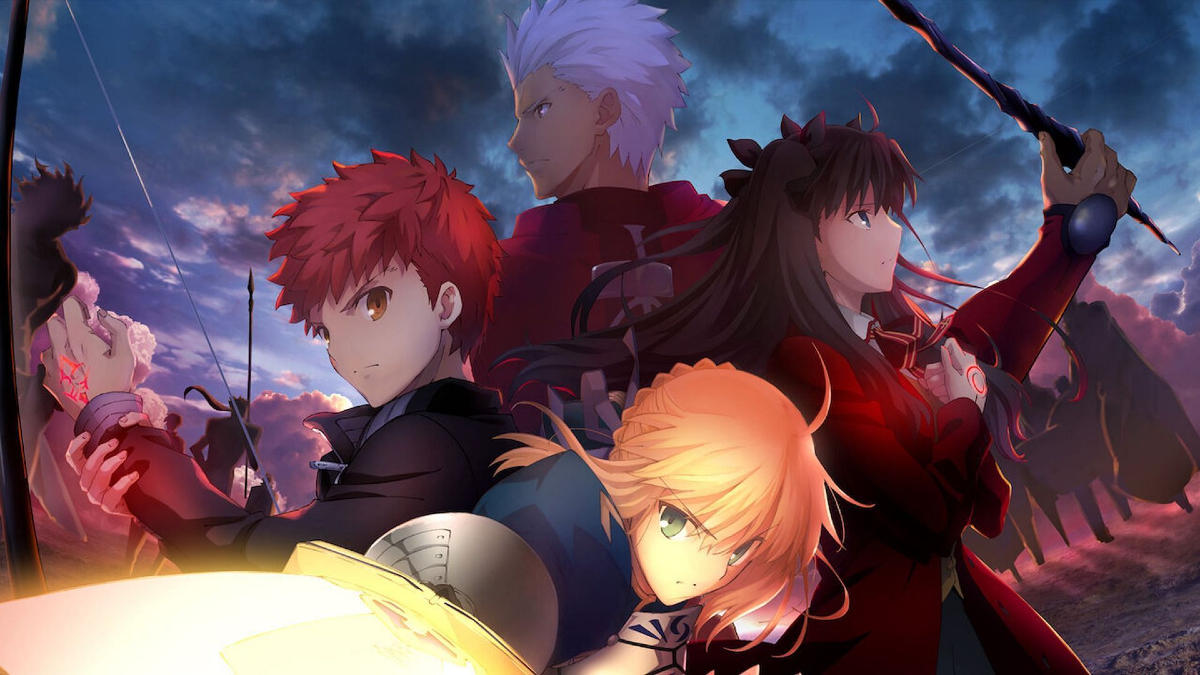 The characters from 'Fate/stay night'