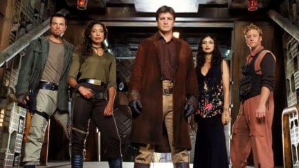 Crew of the Serenity on Firefly.