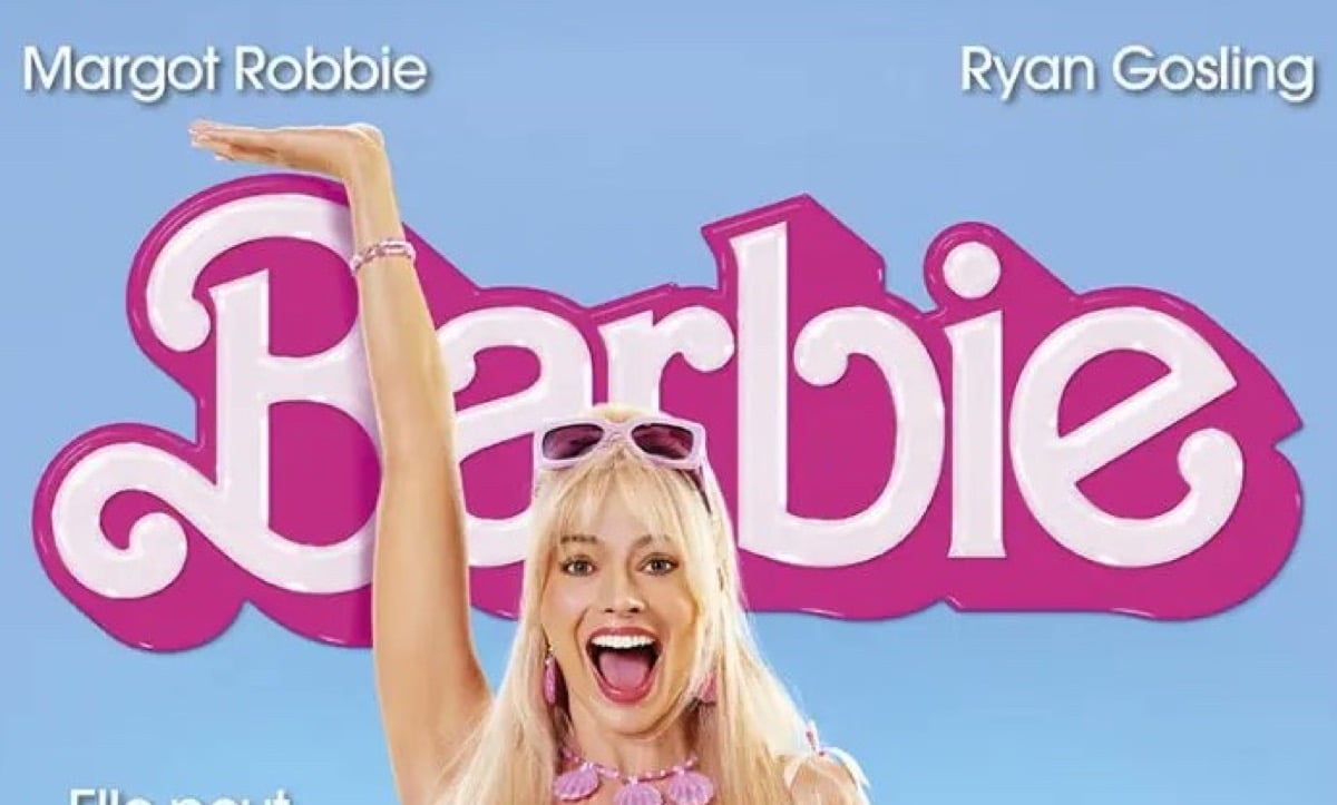 French Barbie movie poster.