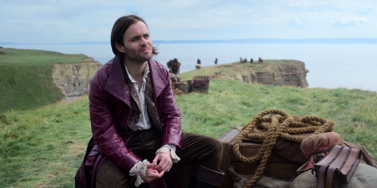 Jaskier by the seaside in The Witcher