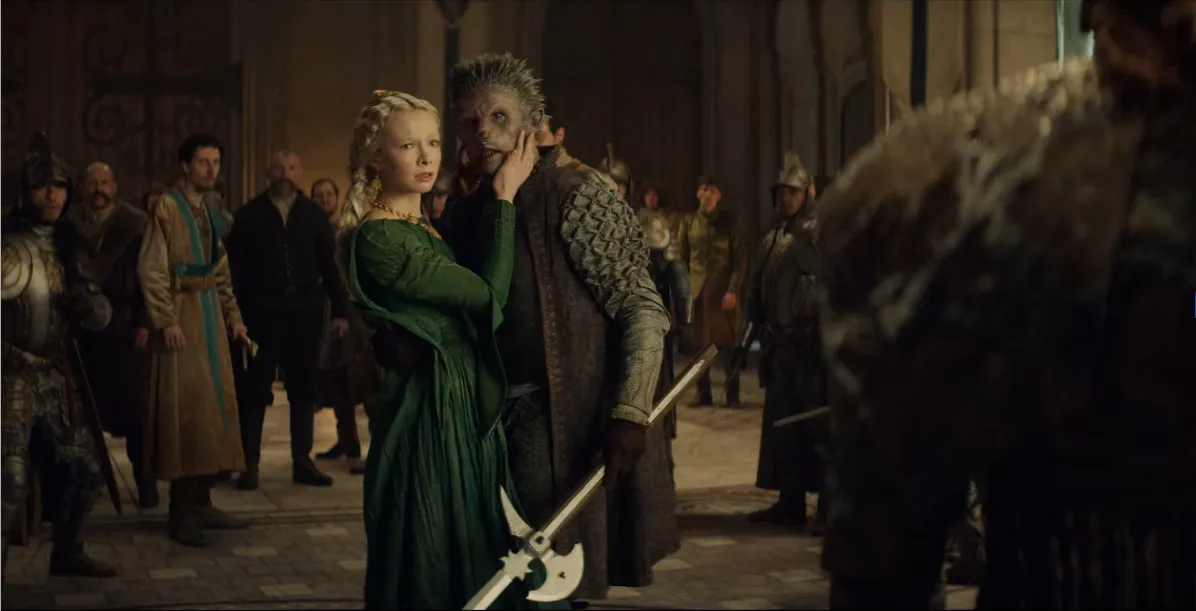 Pavetta and Duny declare their love for each other in Netflix's The Witcher