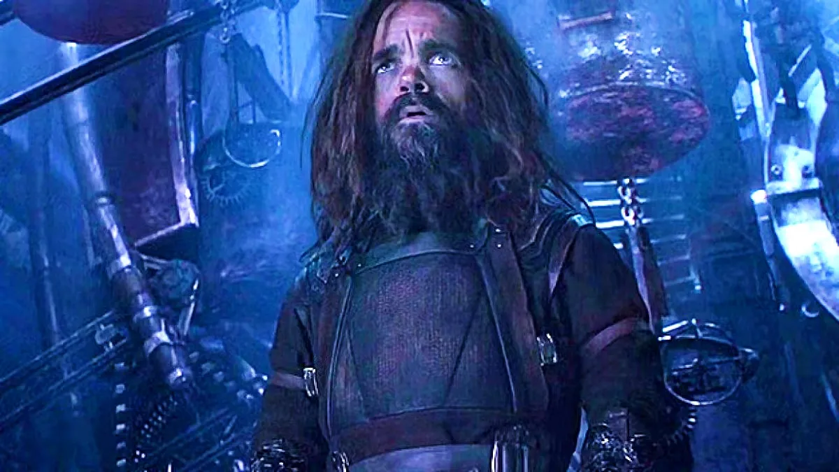 Peter Dinklage as Eitri in Avengers: Infinity War