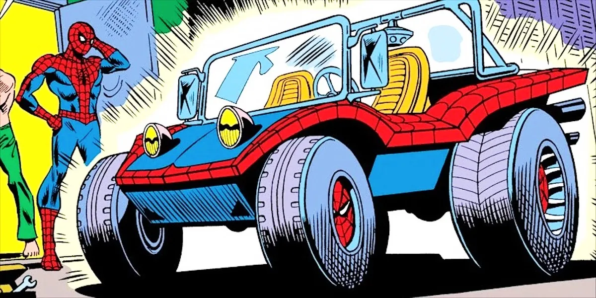Peter Parkedcar (a.k.a. Spider-Mobile) in Marvel Comics