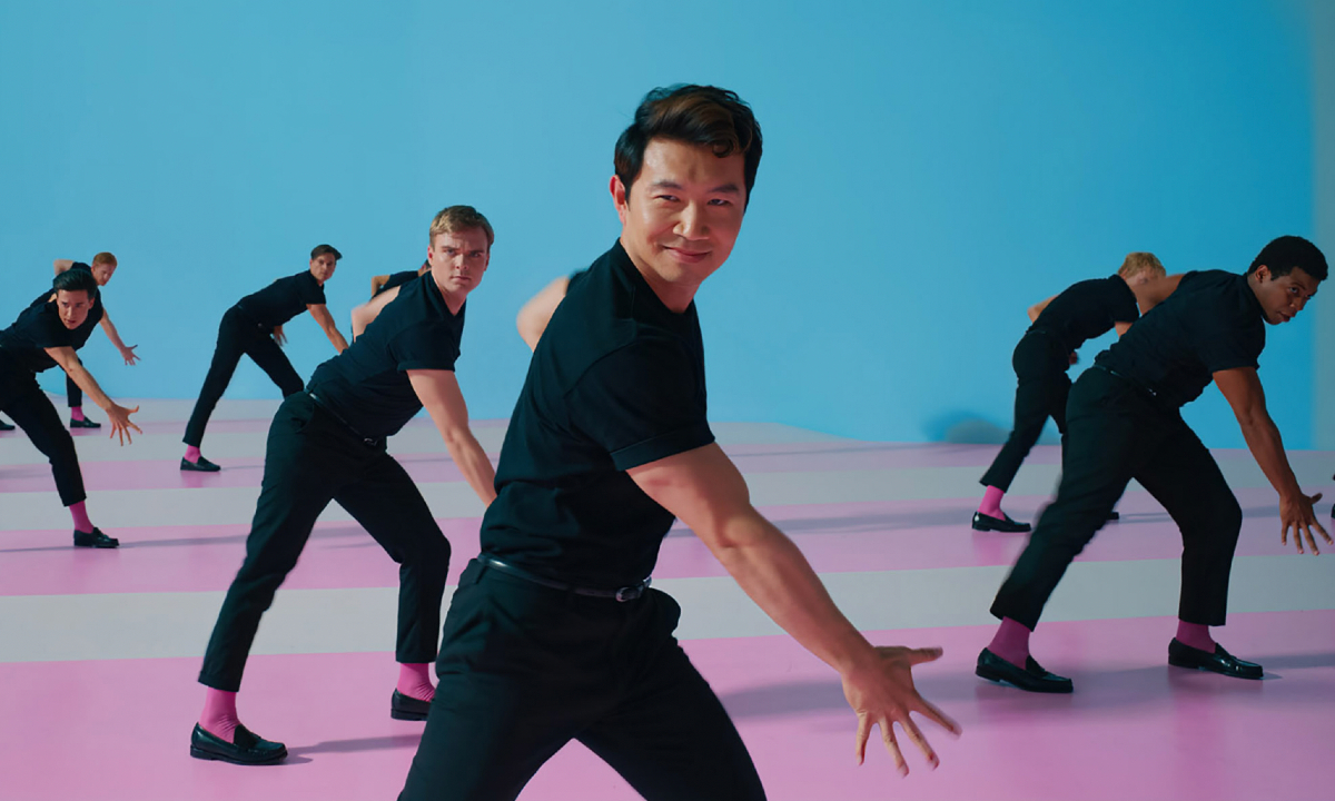Simu Liu's Ken dancing in the 'Barbie' movie