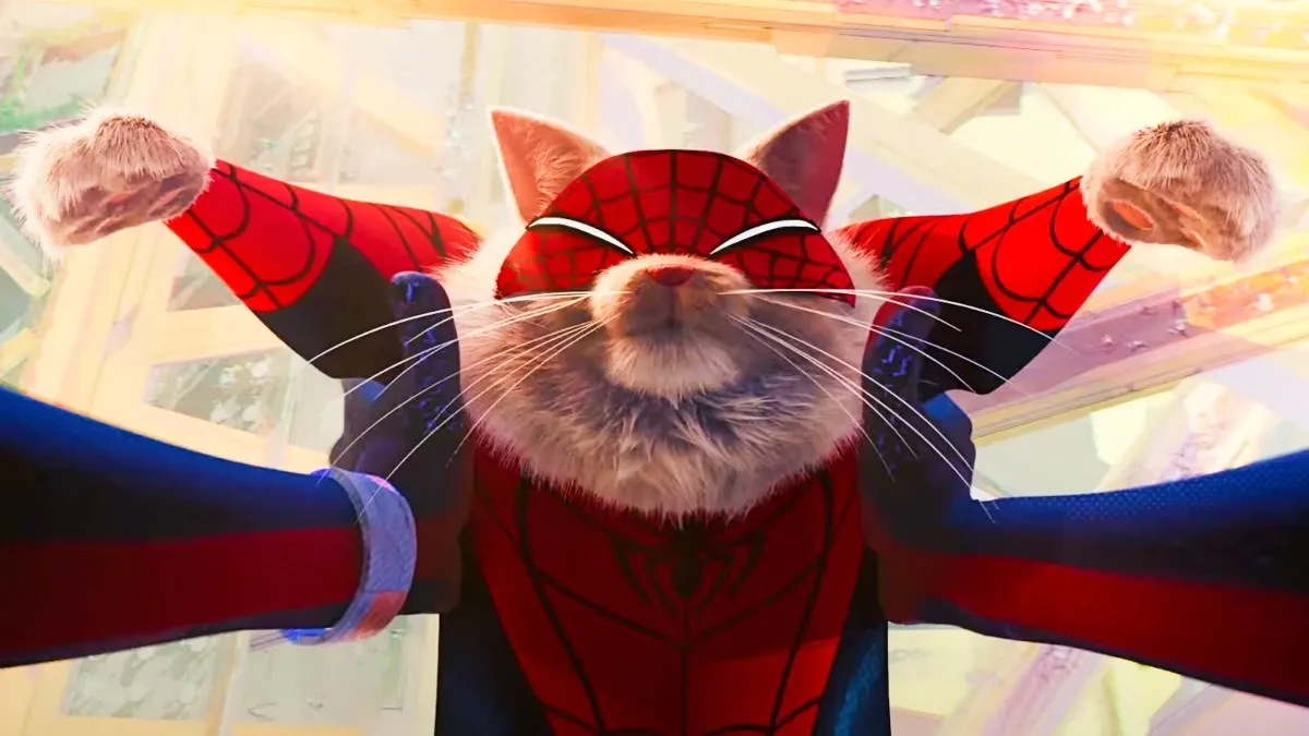 Spider-Cat in Spider-Man: Across the Spider-Verse