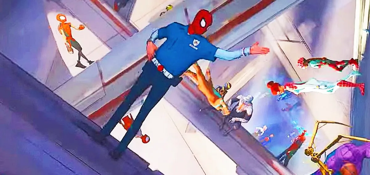Spider-Cop in Spider-Man Across the Spider-Verse