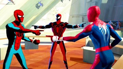 Spider-Man: Across the Spider-Verse recreates the Spider-Man pointing meme
