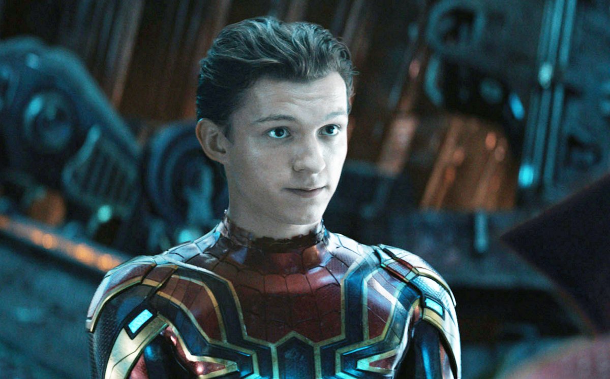 Tom Holland as Peter Parker in Avengers: Infinity War (Marvel Studios)