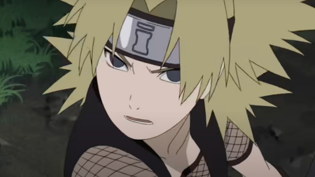 Temari in the anime 'Naruto Shippuden'
