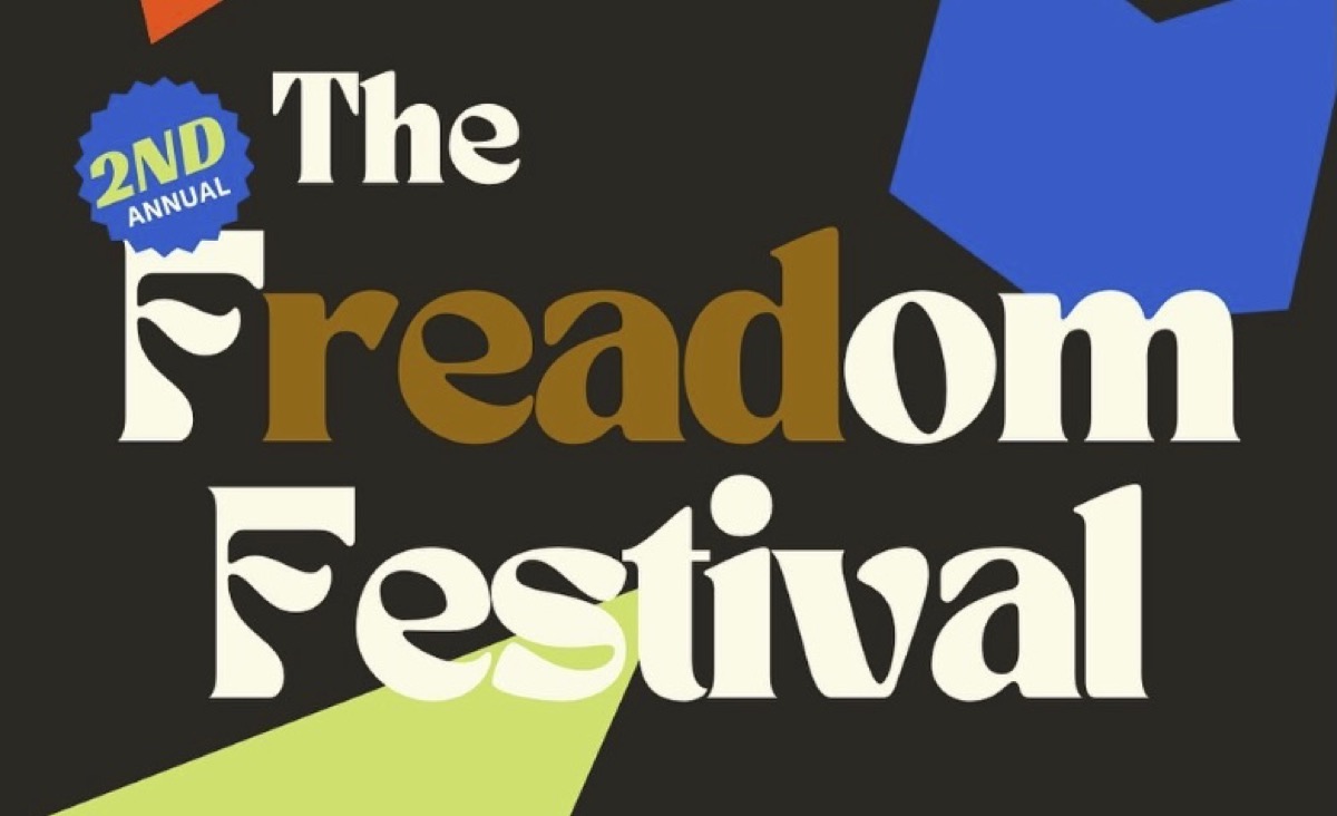 The Freadom Festival title art.