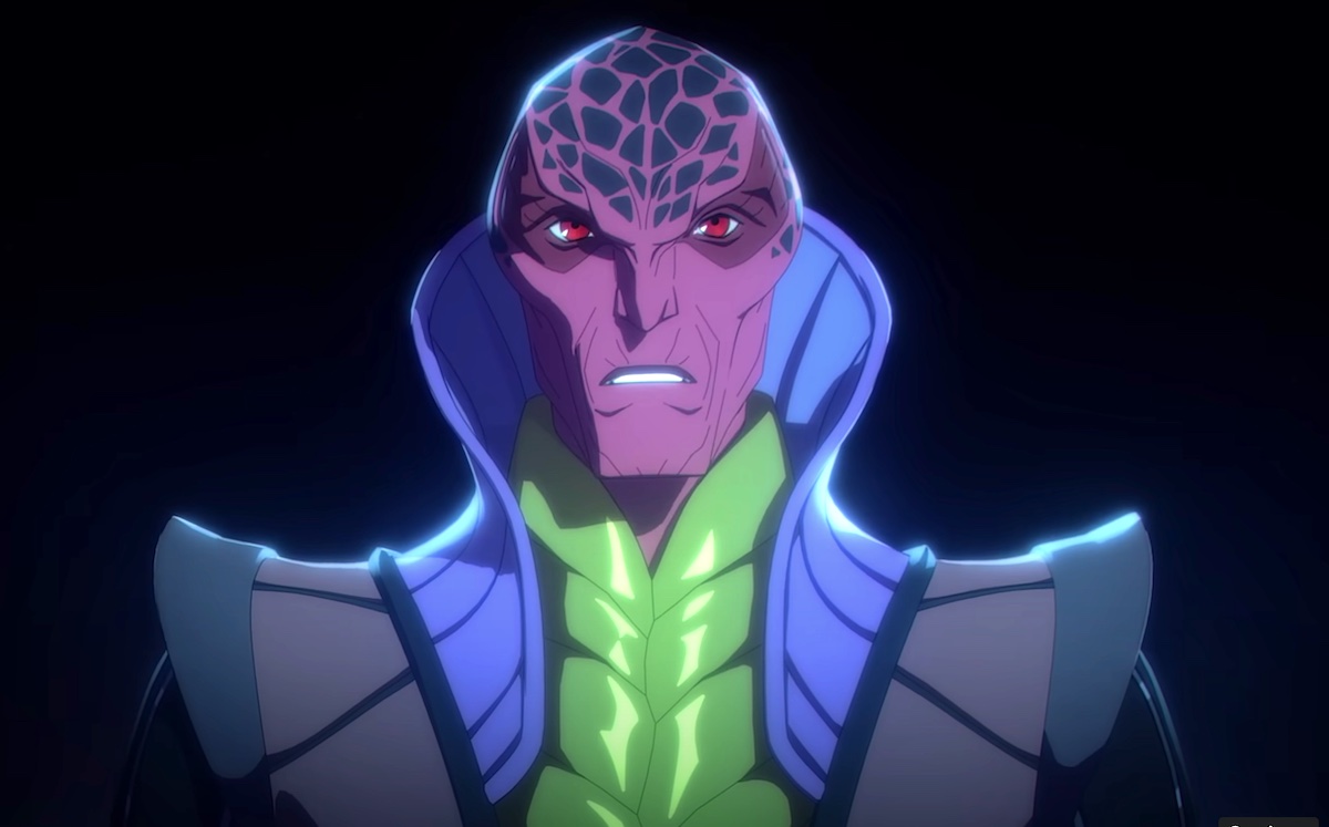 G'Kar in the animated Babylon 5 movie 'The Road Home'