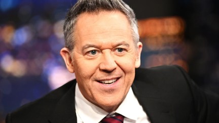 Fox News' Greg Gutfeld being a tool, his natural state.