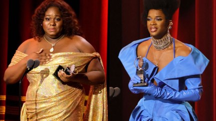 J. Harrison Ghee and Alex Newell at the 2023 Tony Awards.