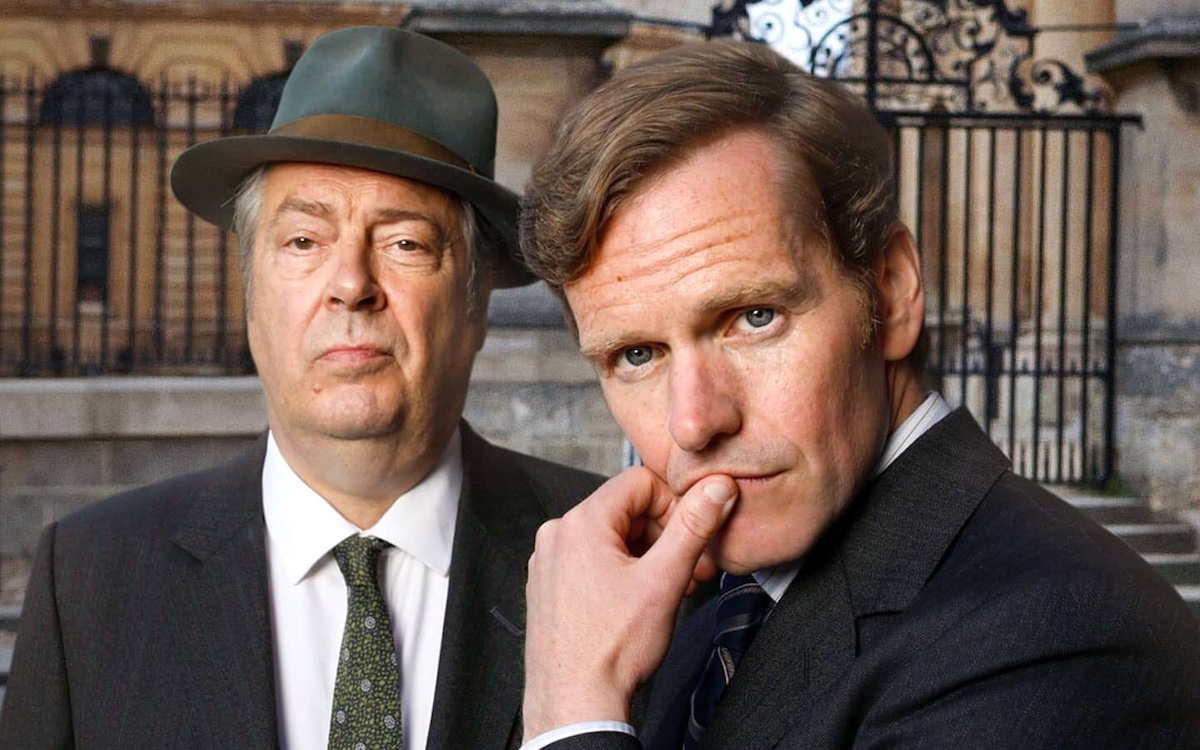 Roger Allam as Thursday and Shawn Evans as Morse in 'Endeavour'