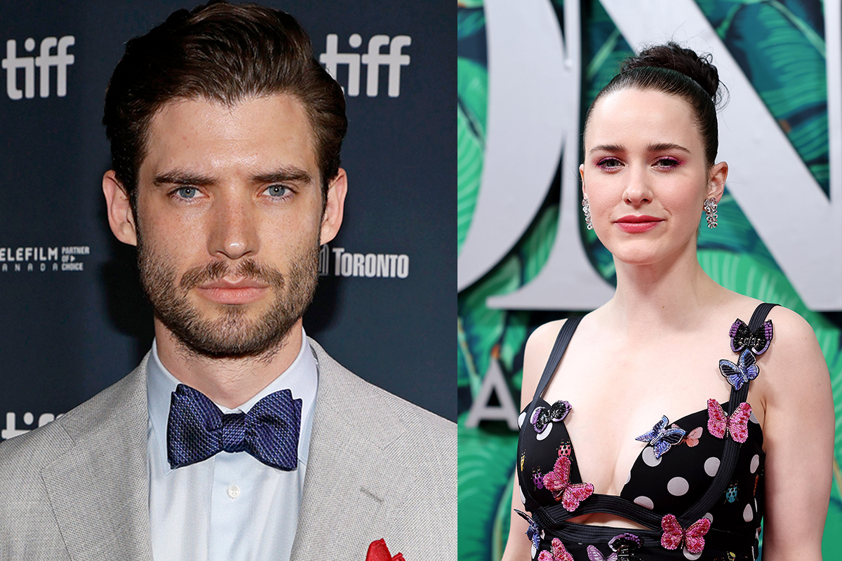David Corenswet and Rachel Brosnahan
