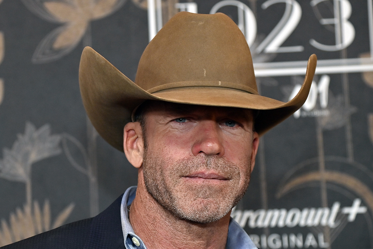 Taylor Sheridan at an event