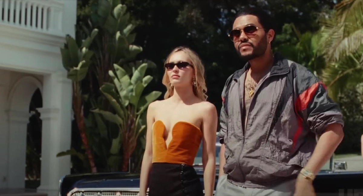 The Weeknd and Lily-Rose Depp in HBO's The Idol.