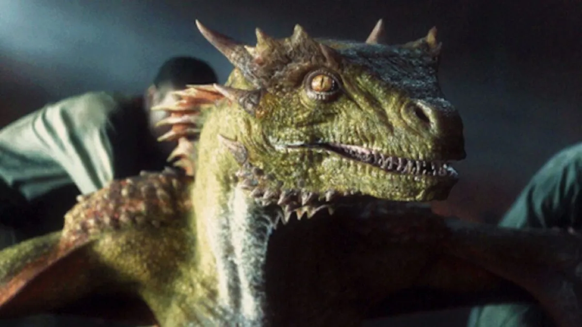 Vermax the dragon's face in HBO's House of the Dragon.