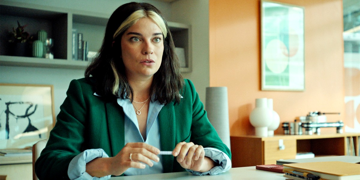 Annie Murphy as Joan Tait in Black Mirror episode "Joan is Awful."