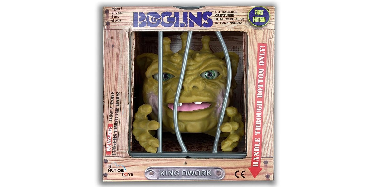Toy Boglin King Dwork from Mattel