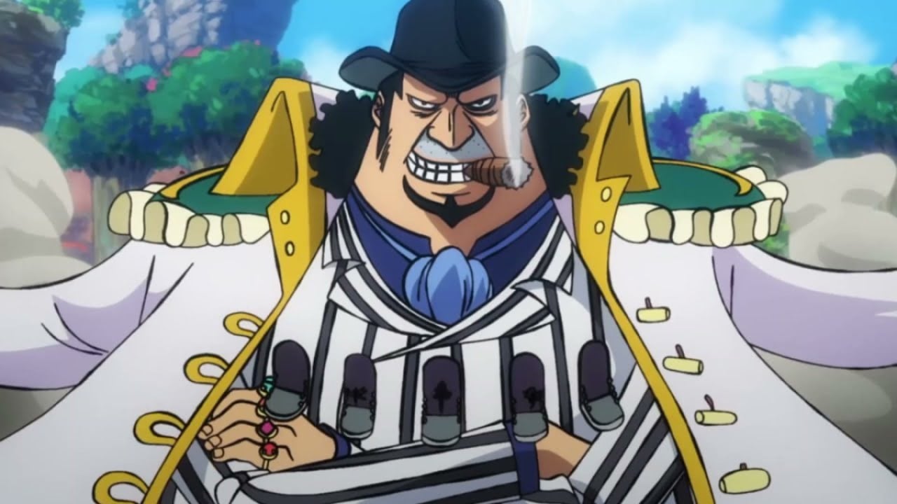 Capone Bege in the anime 'One Piece'