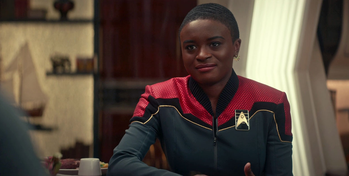 Celia Rose Gooding as Uhura in 'Star Trek: Strange New Worlds'