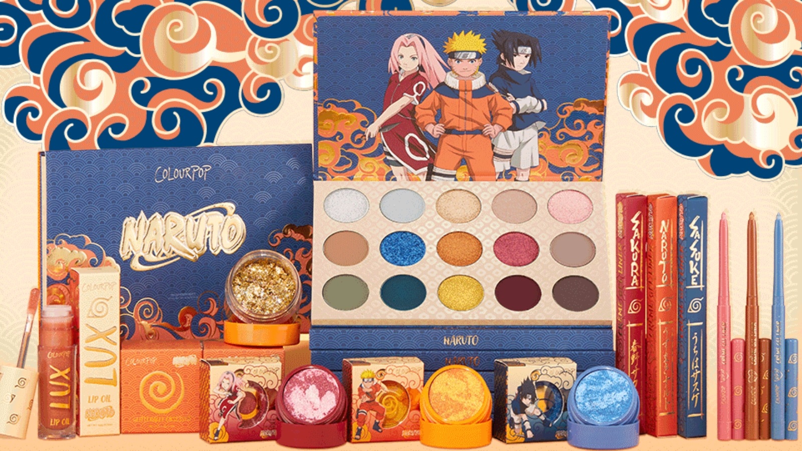 ColourPop's Naruto Line Is Glittery & Bold | The Mary Sue