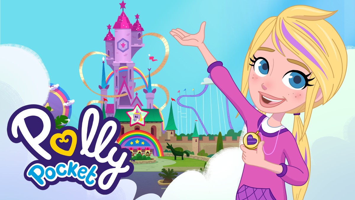 Emily Tennant as the voice of Polly Pocket in Polly Pocket show