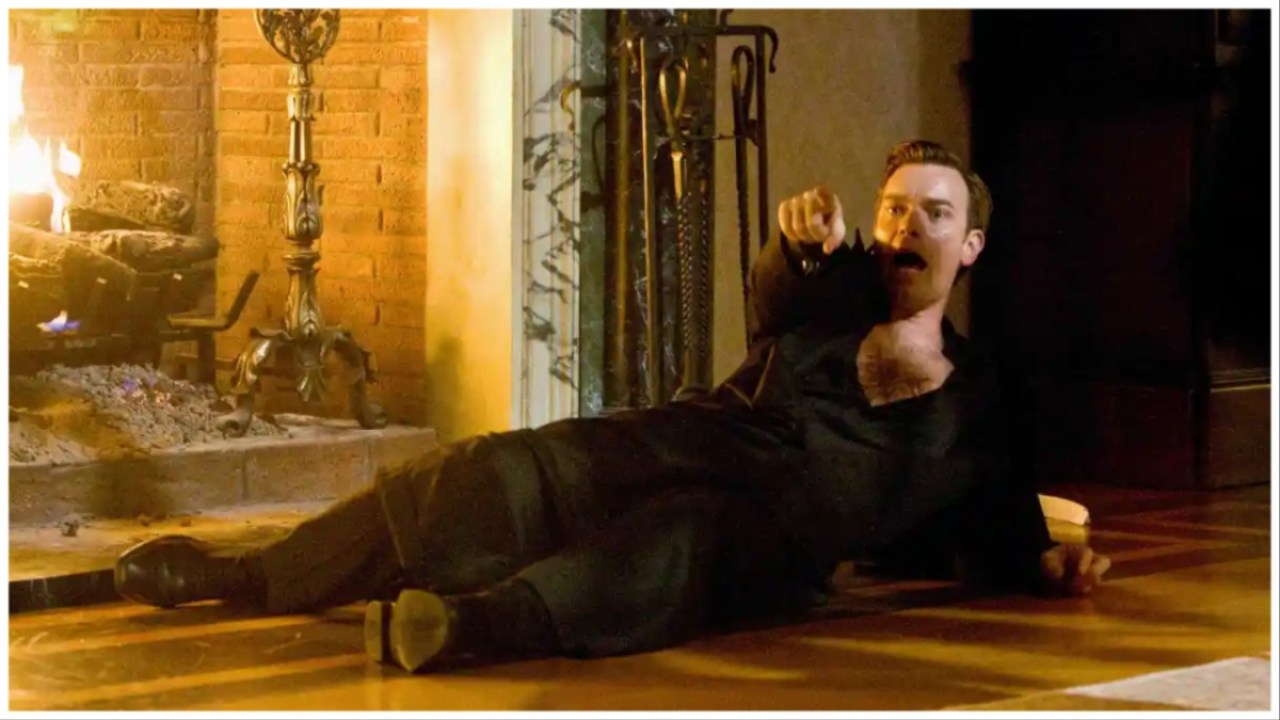 Ewan McGregor as as Father Patrick McKenna, the camerlengo in 'Angels and Demons'. Sony Pictures Releasing