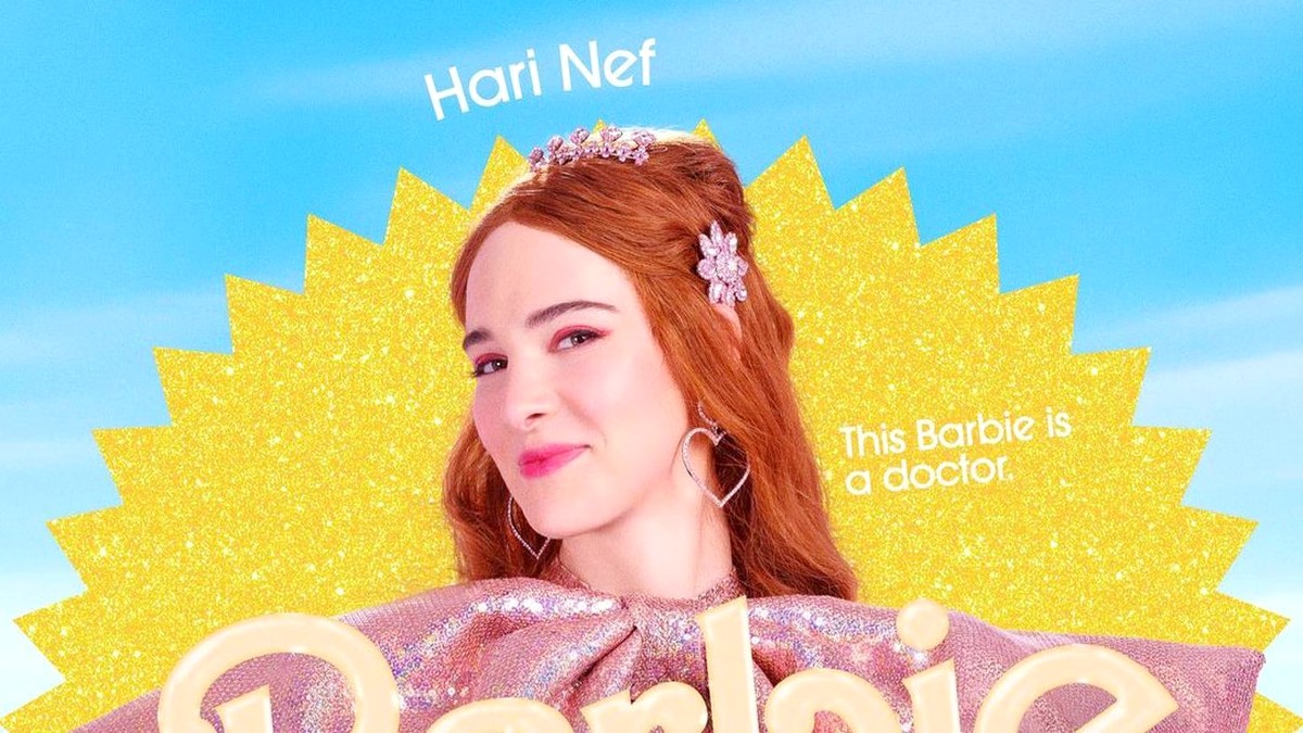 Hari Nef as Dr. Barbie in Barbie