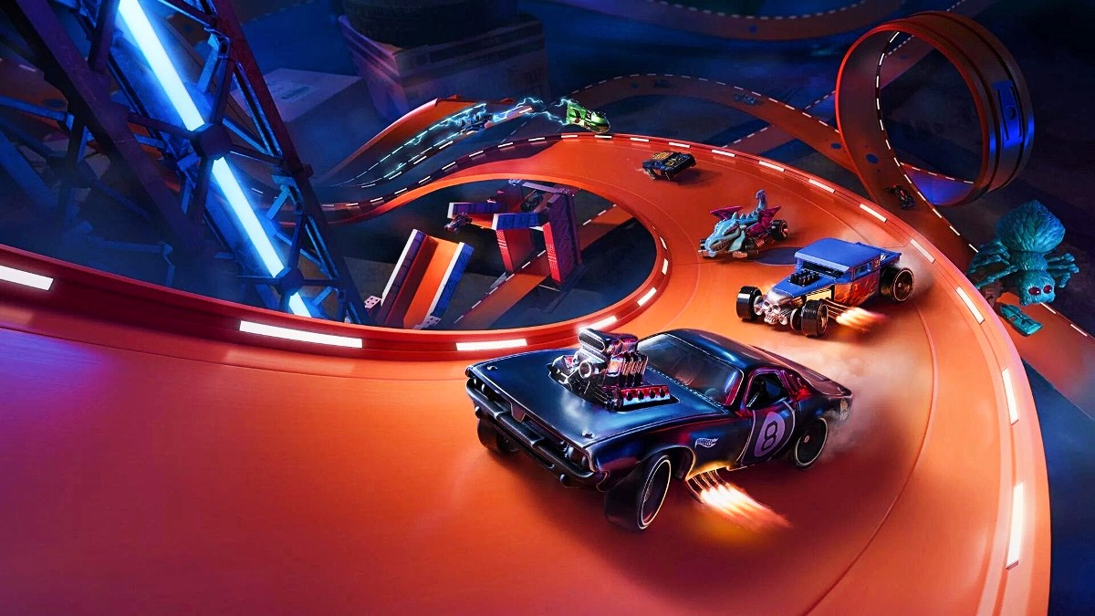 A shot from the Hot Wheels Unleashed video game